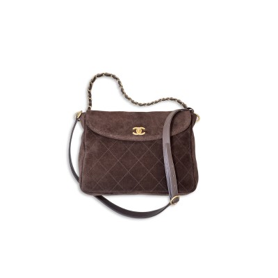 CHANEL 26C HOBO BAG IN SUEDE AS5883 (30*24*8cm)
